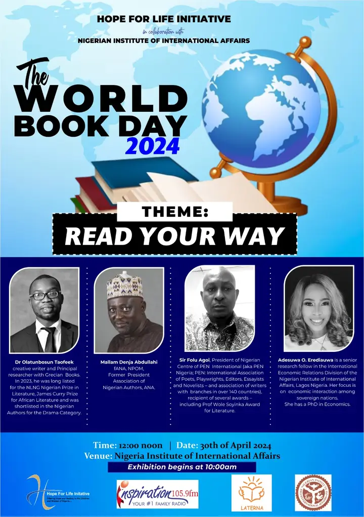Hope For Life Initiative Marks 2024 World Book Day - The Front-Page
